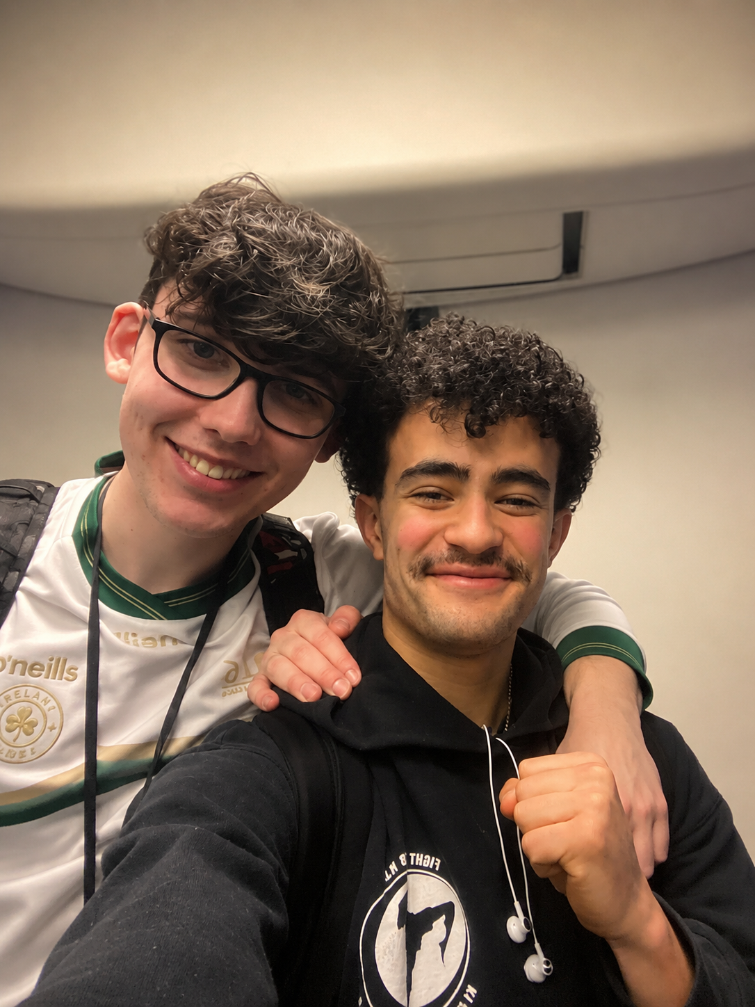 James and Oisín, co-founders of Them2Bais